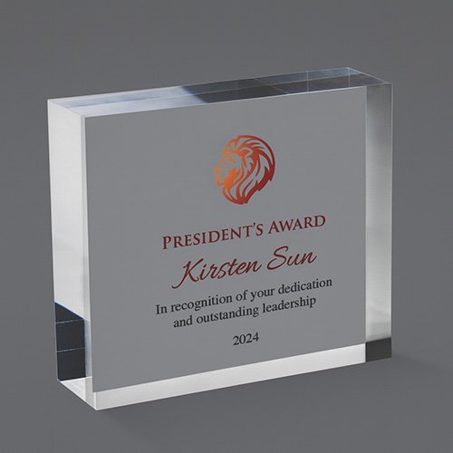 AT01S 亞加力獎座