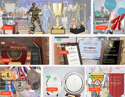 獎座紀念品作品分享