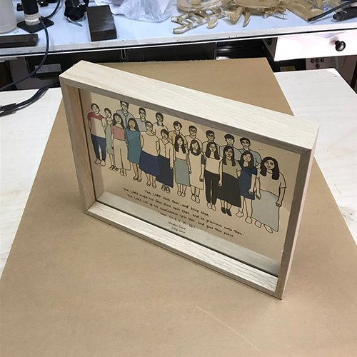 Wooden Frame Memento